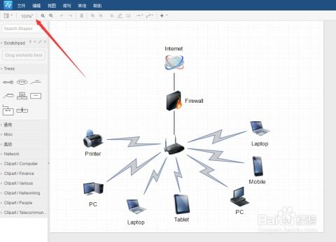 計(jì)算機(jī)網(wǎng)絡(luò)拓?fù)鋱D的制作方法與技巧